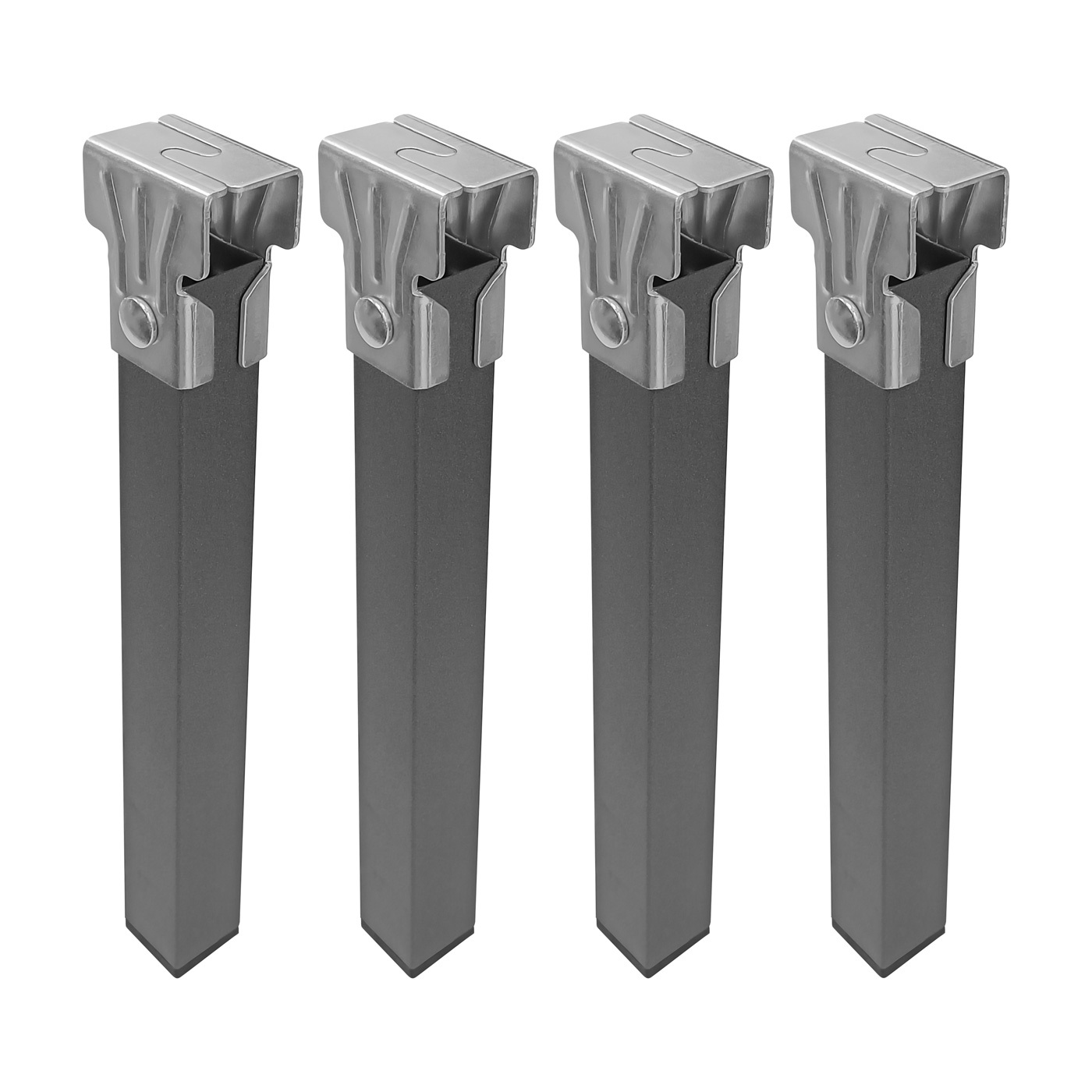 Patas Metálicas Cuadradas Abrazaderas - Imagen 4